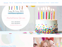 Tablet Screenshot of happy-birthday-sos.de